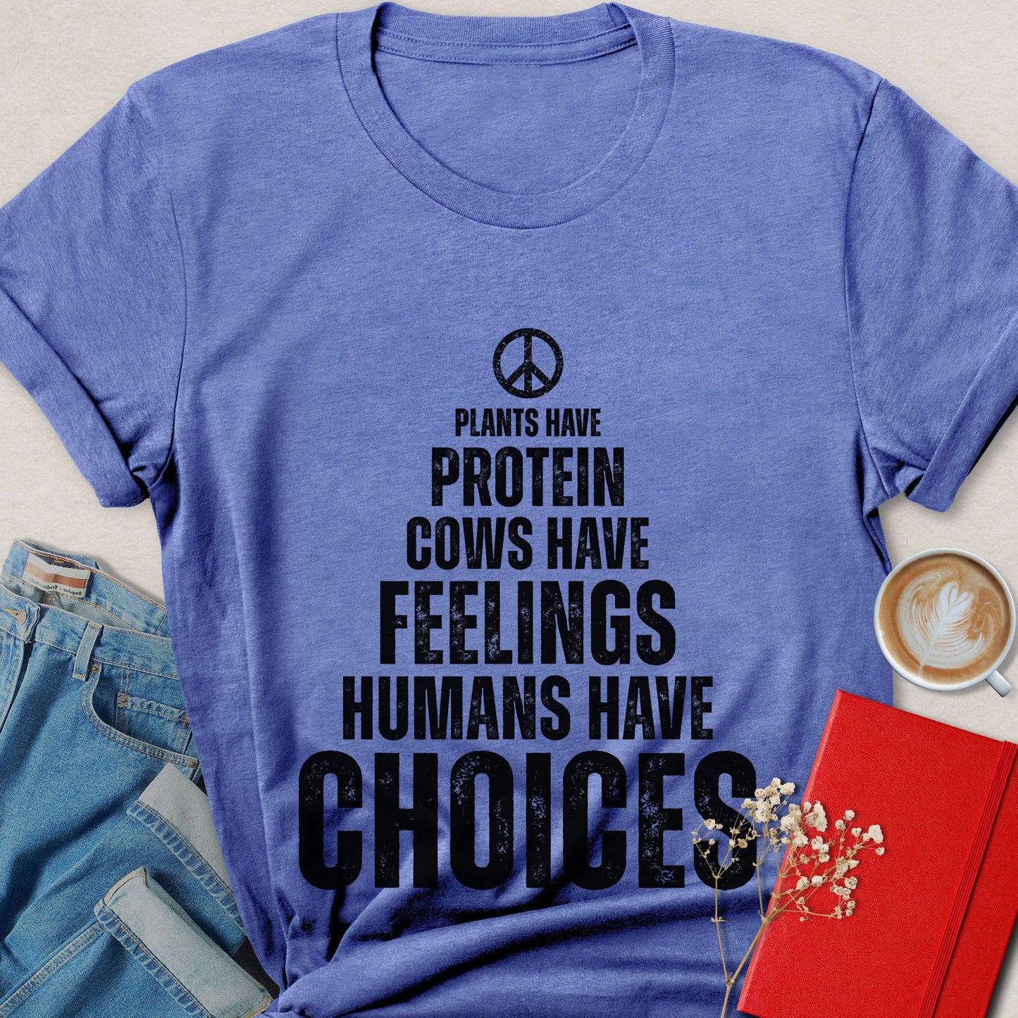 Humans Have Choices Vegan T-shirt