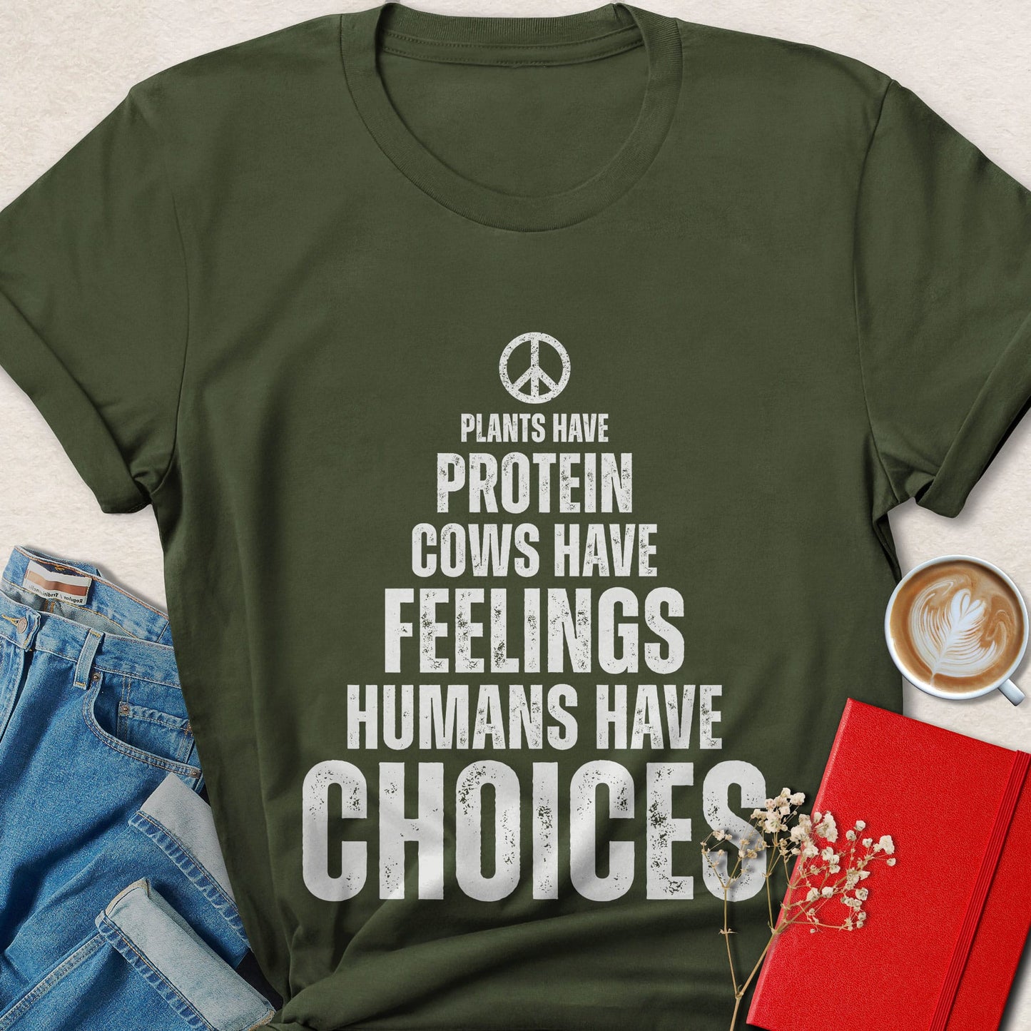 Humans Have Choices Vegan T-shirt