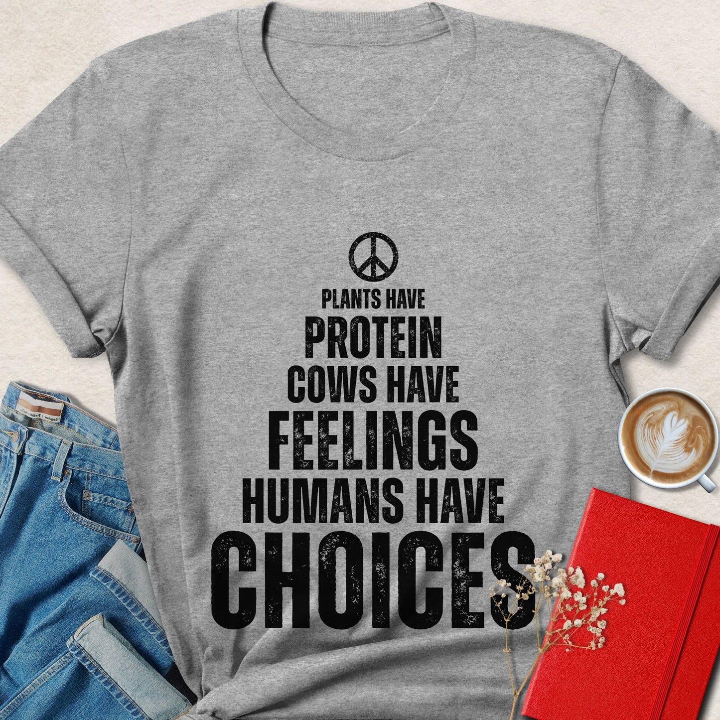 Humans Have Choices Vegan T-shirt