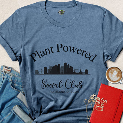 Plant Powered Social Club, Portland, T-Shirt