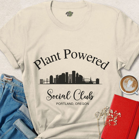 Plant Powered Social Club, Portland, T-Shirt