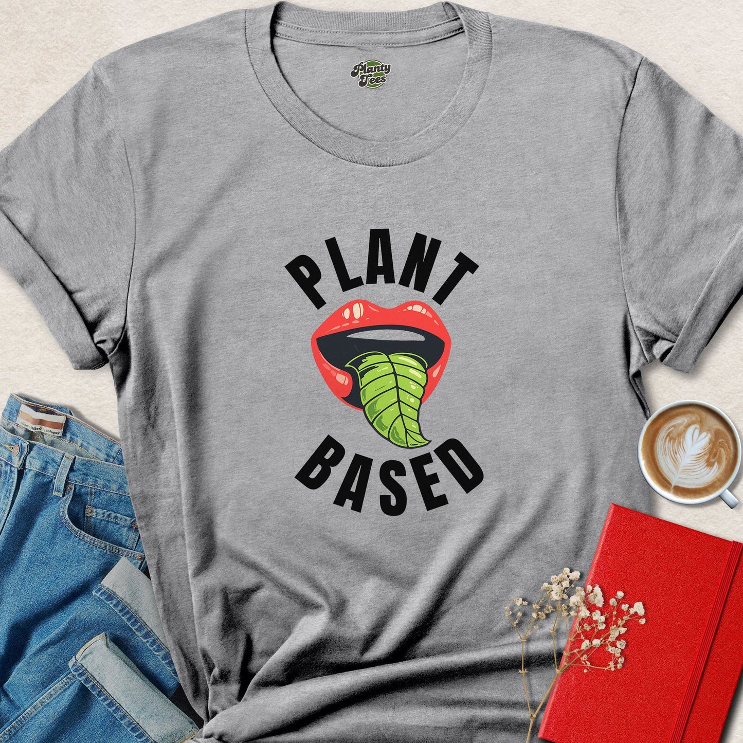 Plant Based Vegan Shirt | Fun Vegan Graphic Tee