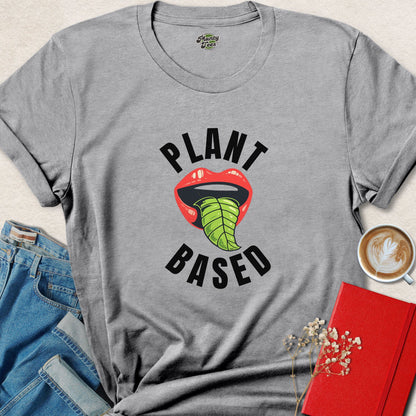 Plant Based Vegan Shirt | Fun Vegan Graphic Tee