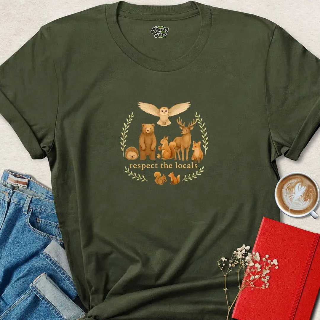 Respect Wildlife Shirt – Eco-Friendly Tee for Nature Lovers