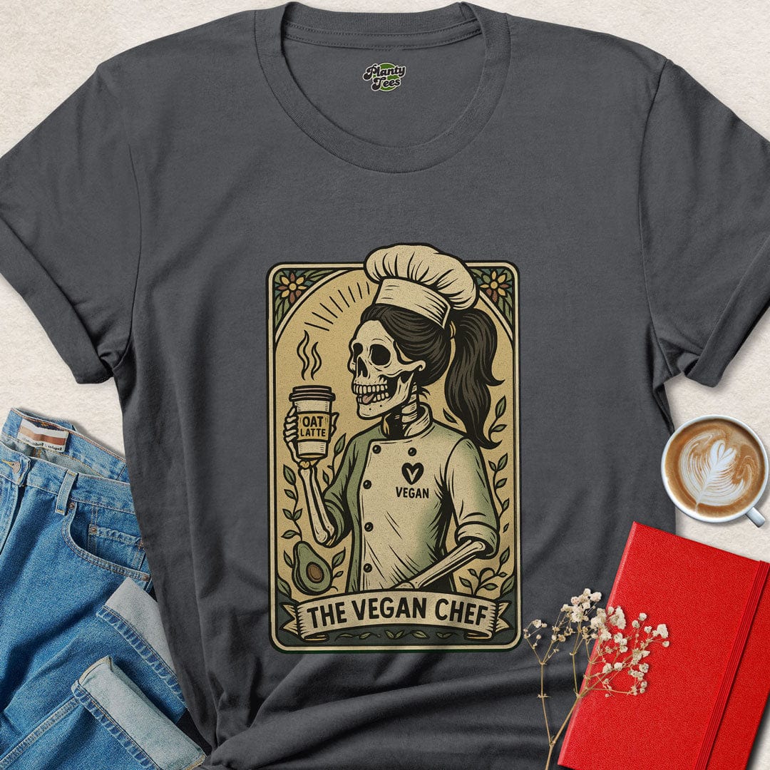 The Vegan Chef Skeleton #1 T-Shirt