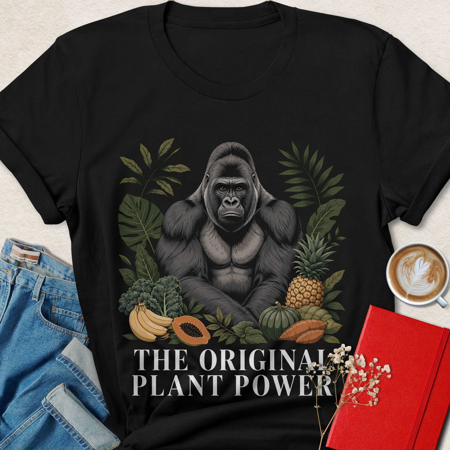 The Original Plant Power Gorilla T-Shirt