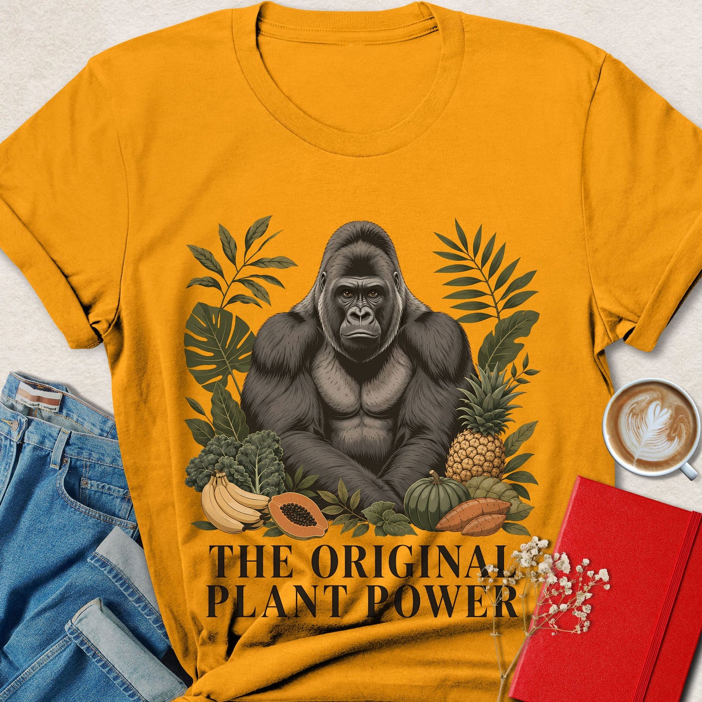 The Original Plant Power Gorilla T-Shirt