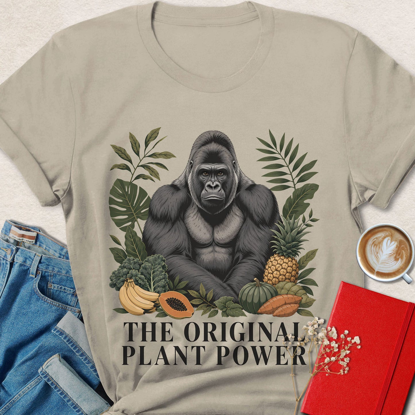The Original Plant Power Gorilla T-Shirt