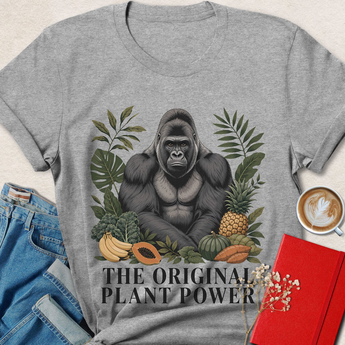 The Original Plant Power Gorilla T-Shirt