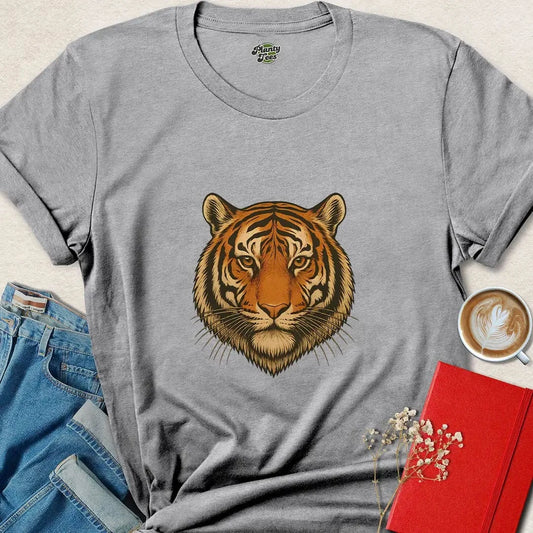 Vegan Tiger Shirt – Bold Ethical Tee for Animal Rights Warriors