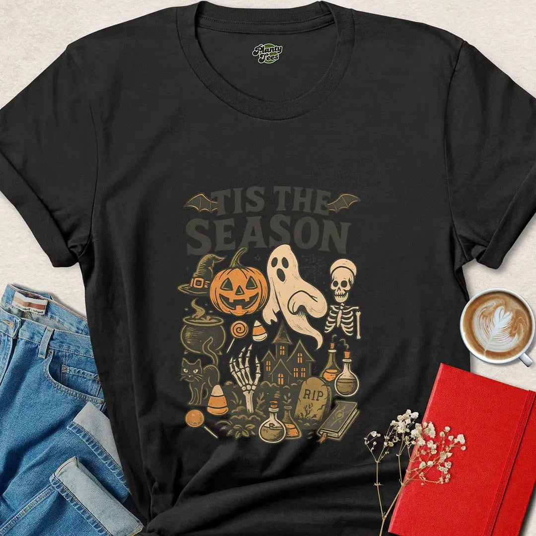 ‘Tis the Season Halloween Shirt – Spooky Fall Graphic Tee