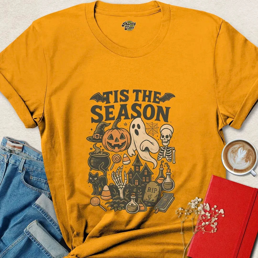 ‘Tis the Season Halloween Shirt – Spooky Fall Graphic Tee