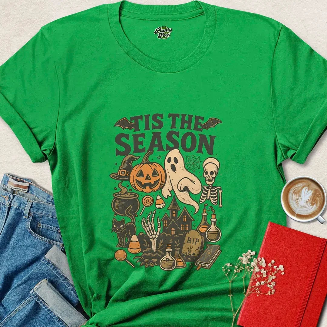 ‘Tis the Season Halloween Shirt – Spooky Fall Graphic Tee