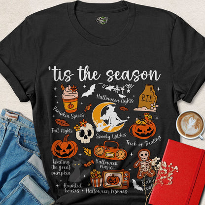 ‘Tis the Season Halloween Shirt – Fall & Spooky Season Tee