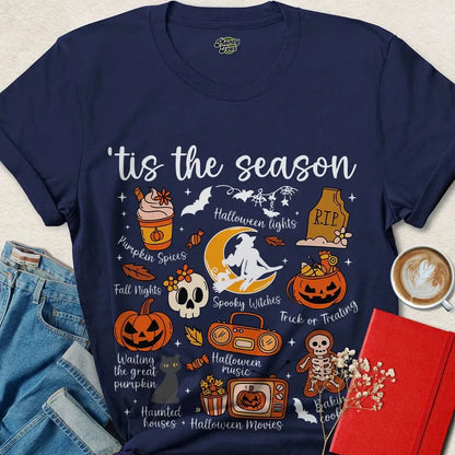 ‘Tis the Season Halloween Shirt – Fall & Spooky Season Tee
