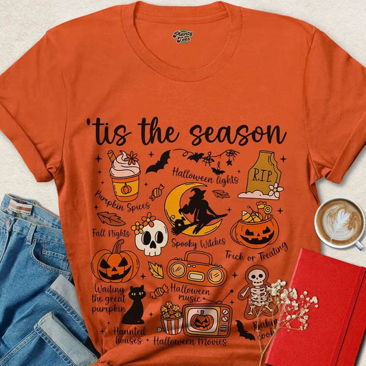 ‘Tis the Season Halloween Shirt – Fall & Spooky Season Tee