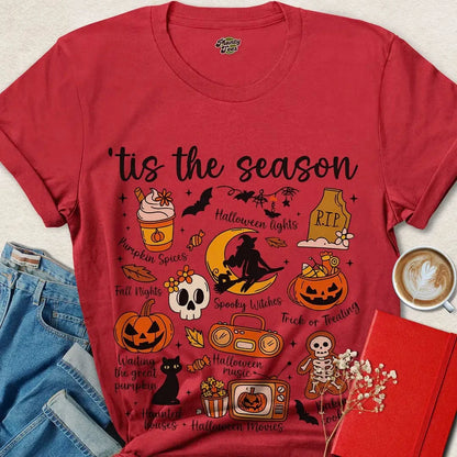 ‘Tis the Season Halloween Shirt – Fall & Spooky Season Tee