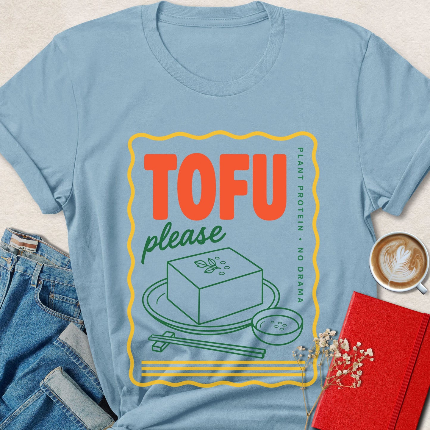 Tofu Please Plant Protein Vegan T-Shirt