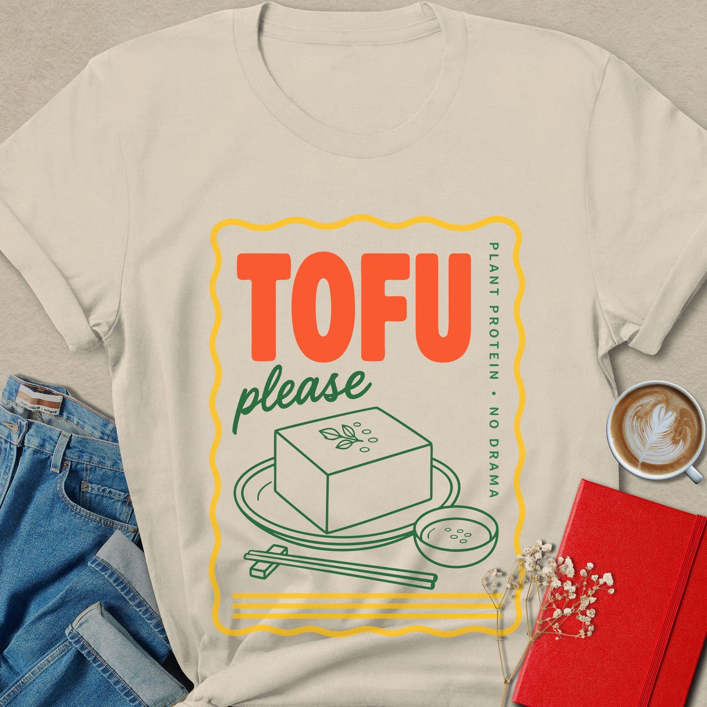 Tofu Please Plant Protein Vegan T-Shirt