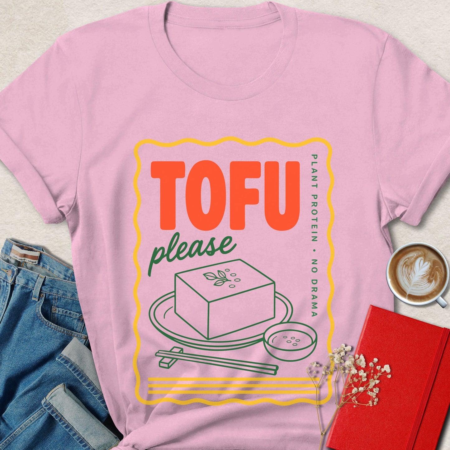 Tofu Please Plant Protein Vegan T-Shirt