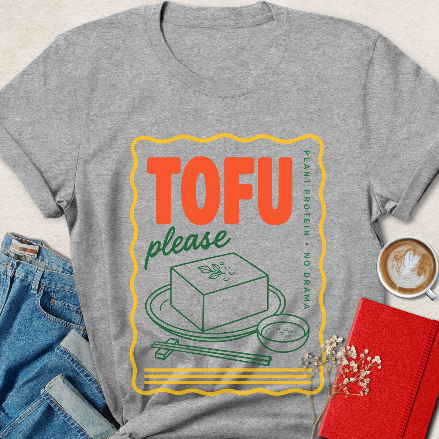 Tofu Please Plant Protein Vegan T-Shirt