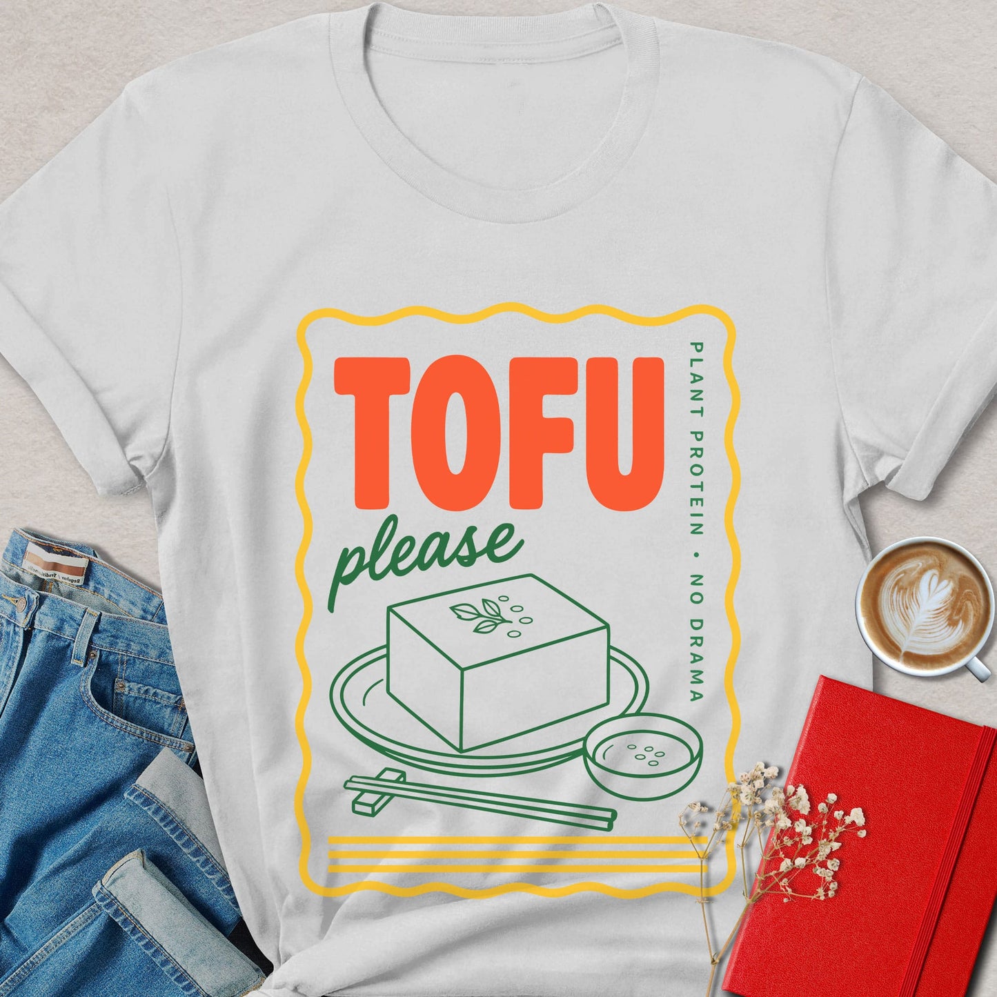 Tofu Please Plant Protein Vegan T-Shirt