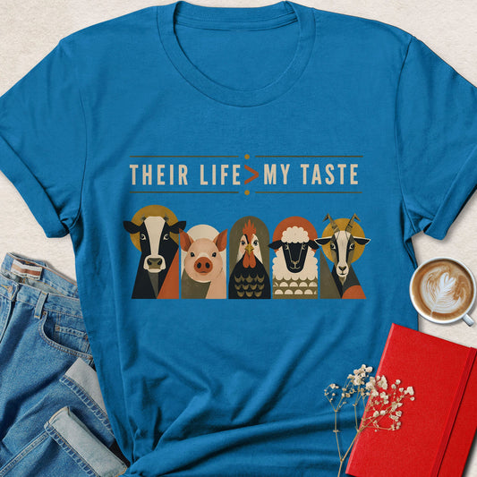 Their Life > My Taste Retro Animal Illustration T-Shirt