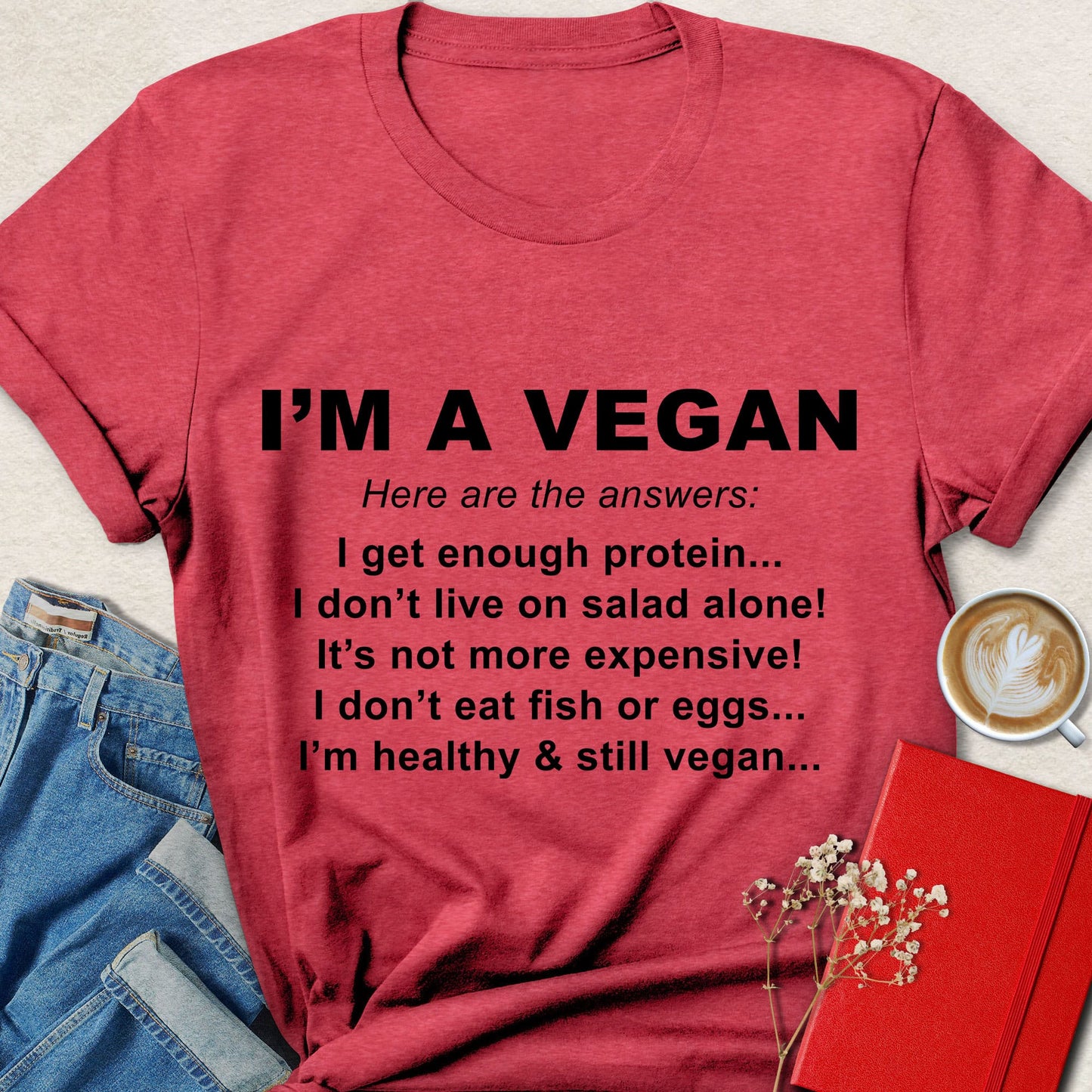 Vegan Common Questions T-Shirt