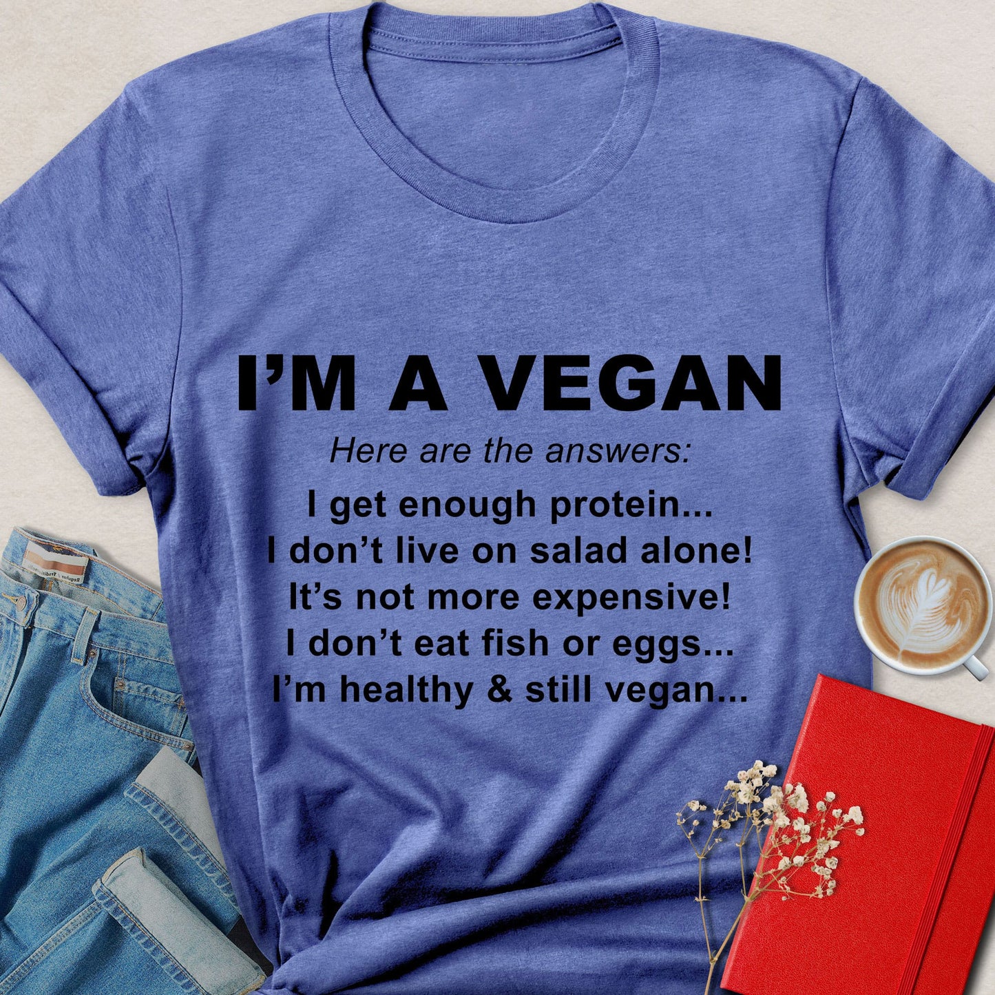 Vegan Common Questions T-Shirt