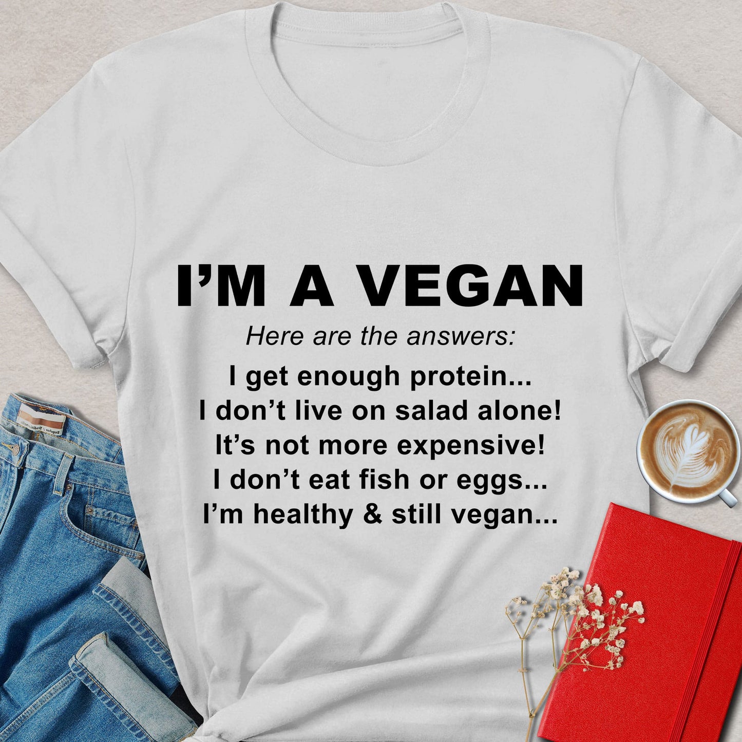 Vegan Common Questions T-Shirt