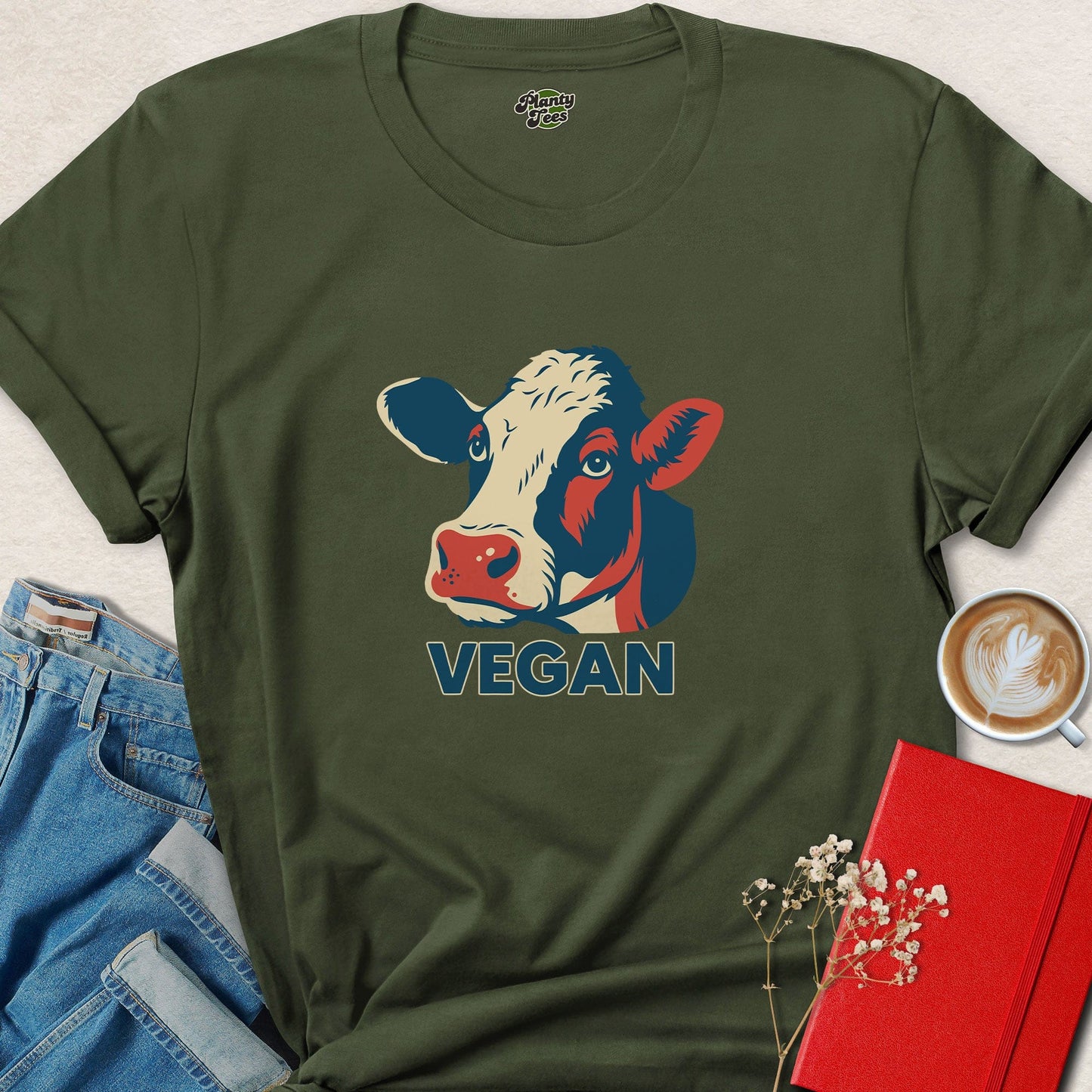Vegan Cow T-Shirt