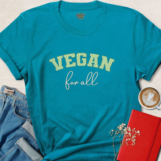 Vegan For All Polka Dots T-Shirt