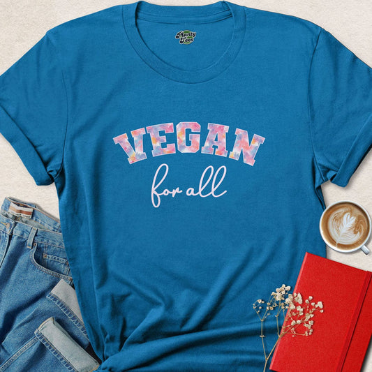 Vegan For All Watercolor T-Shirt