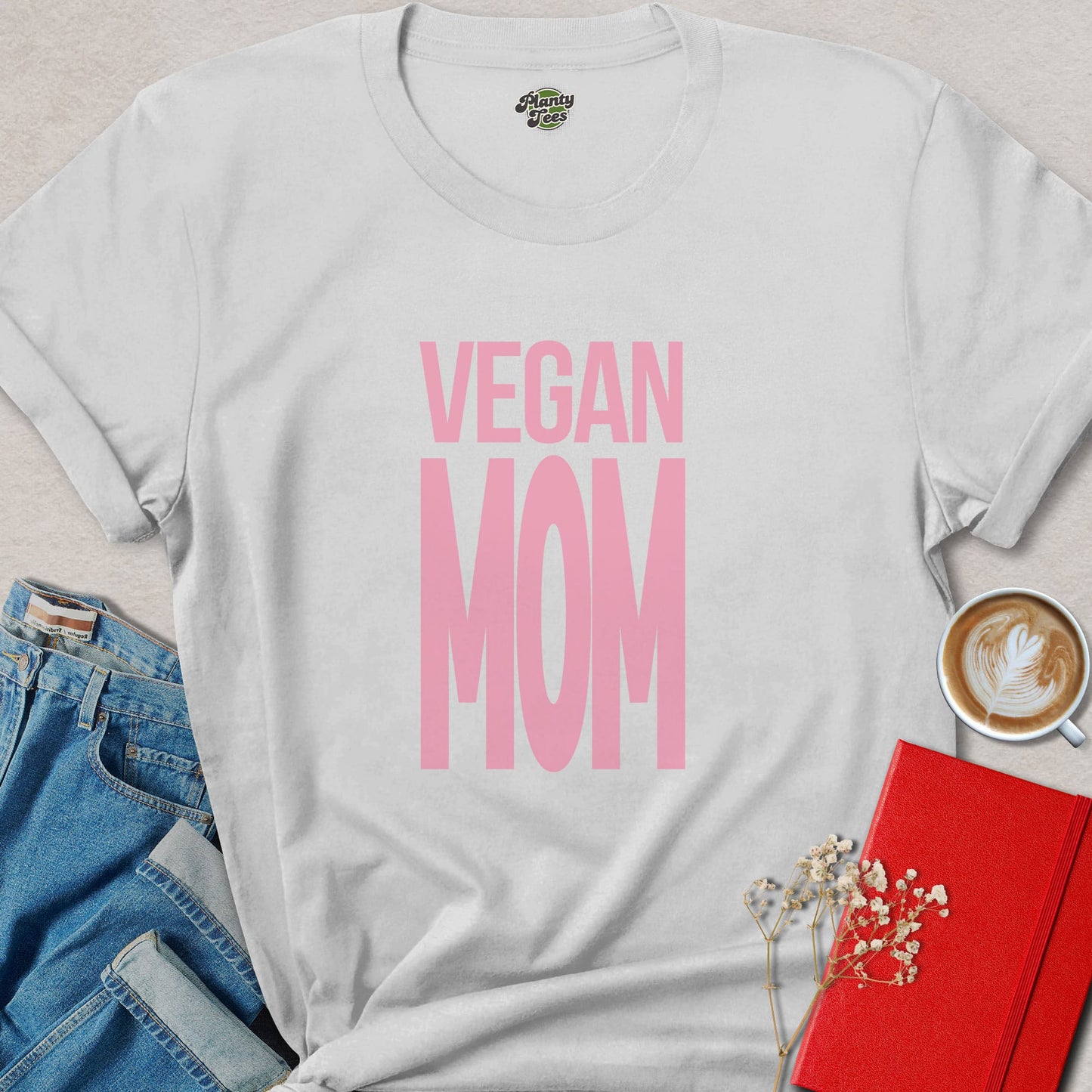 Vegan Mom Plant Based Lifestyle Animal Rights Shirt