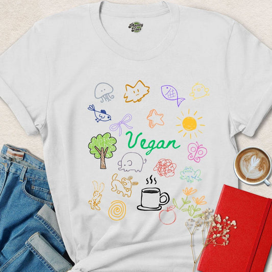 Vegan Doodle T-Shirt