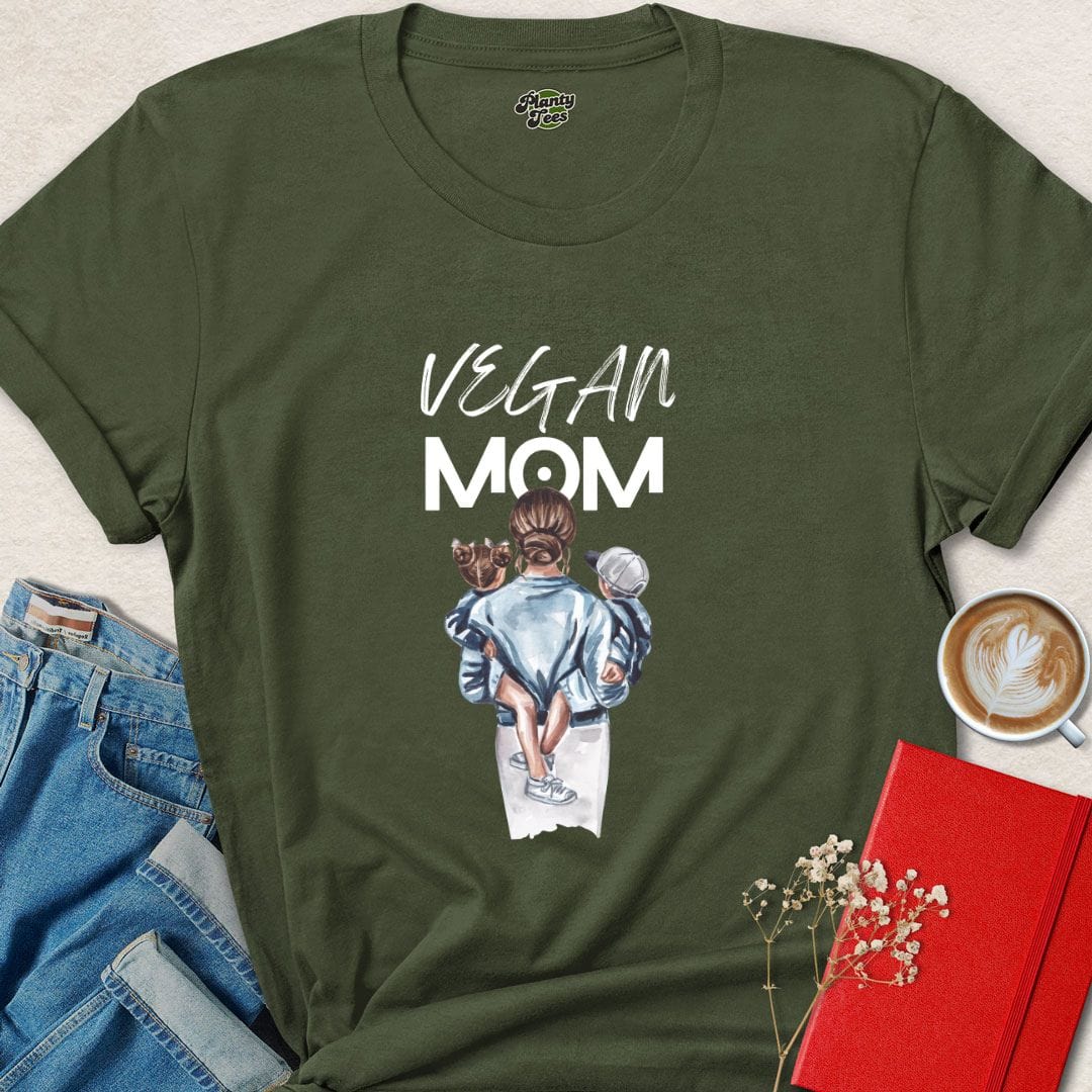 Vegan Mom #4 T-Shirt