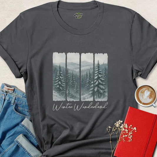 Winter Wonderland Vegan Shirt – Ethical Nature Lover Tee