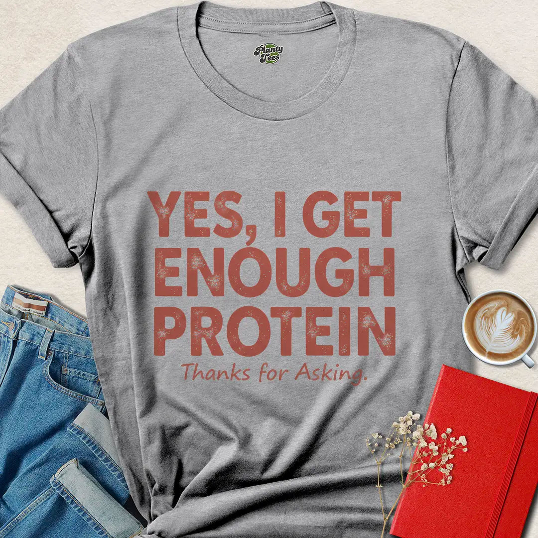 Vegan Protein Shirt – Funny Plant-Based Tee for Proud Vegans