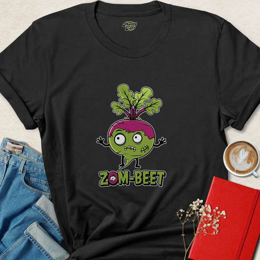 Zom-Beet Halloween Vegan T-Shirt