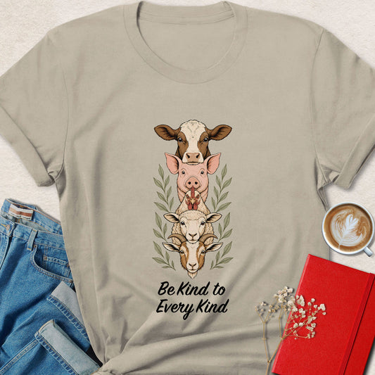 Be Kind to Every Kind Farm Animal T-Shirt