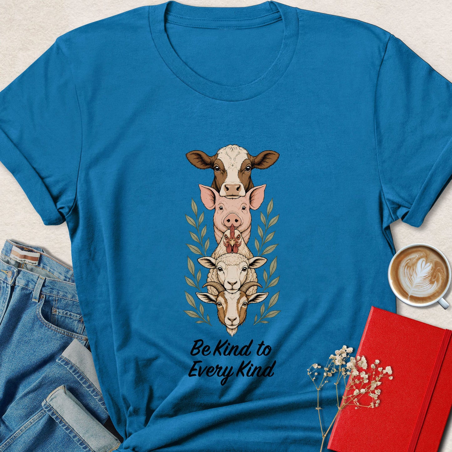 Be Kind to Every Kind Farm Animal T-Shirt