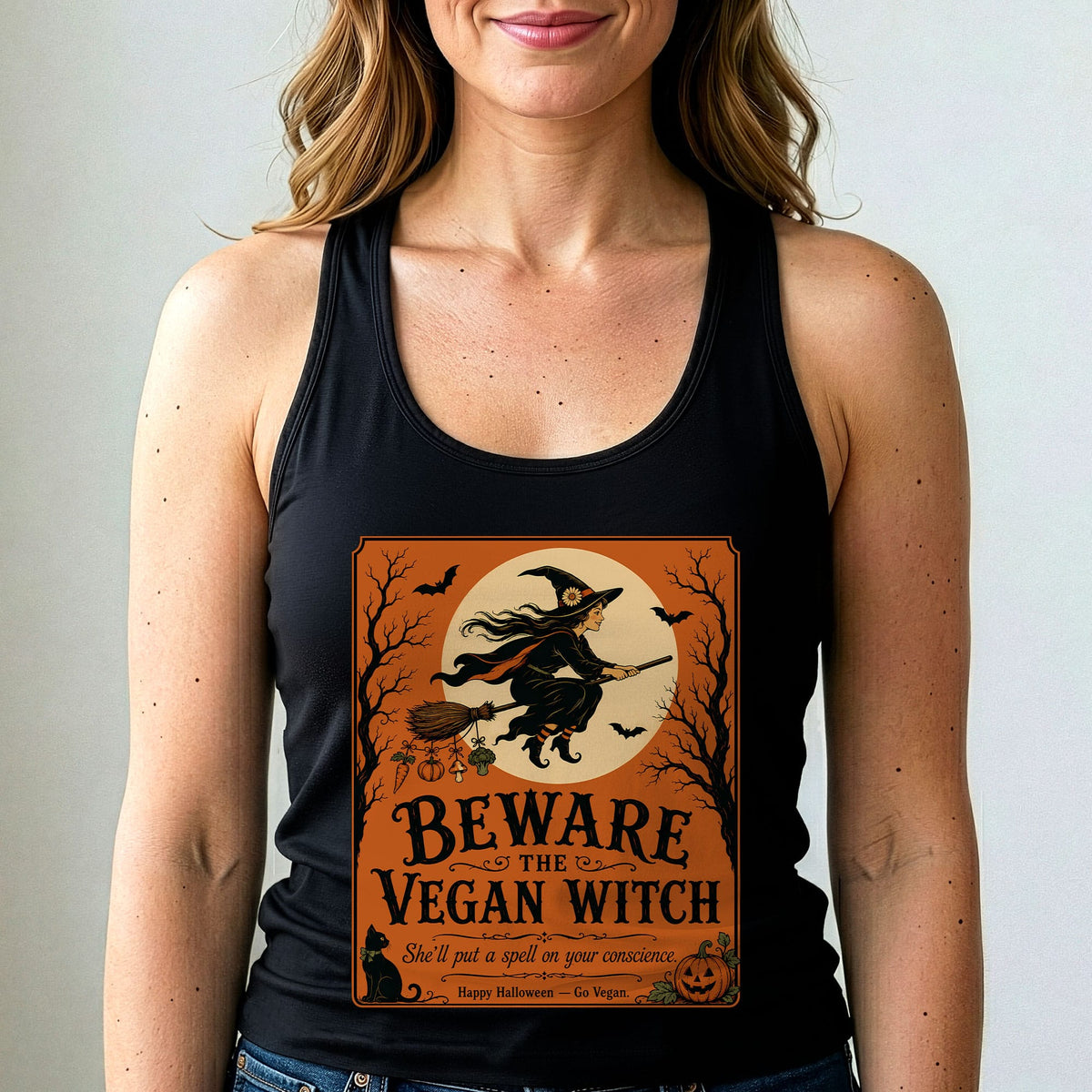 Beware the Vegan Witch Tank Top