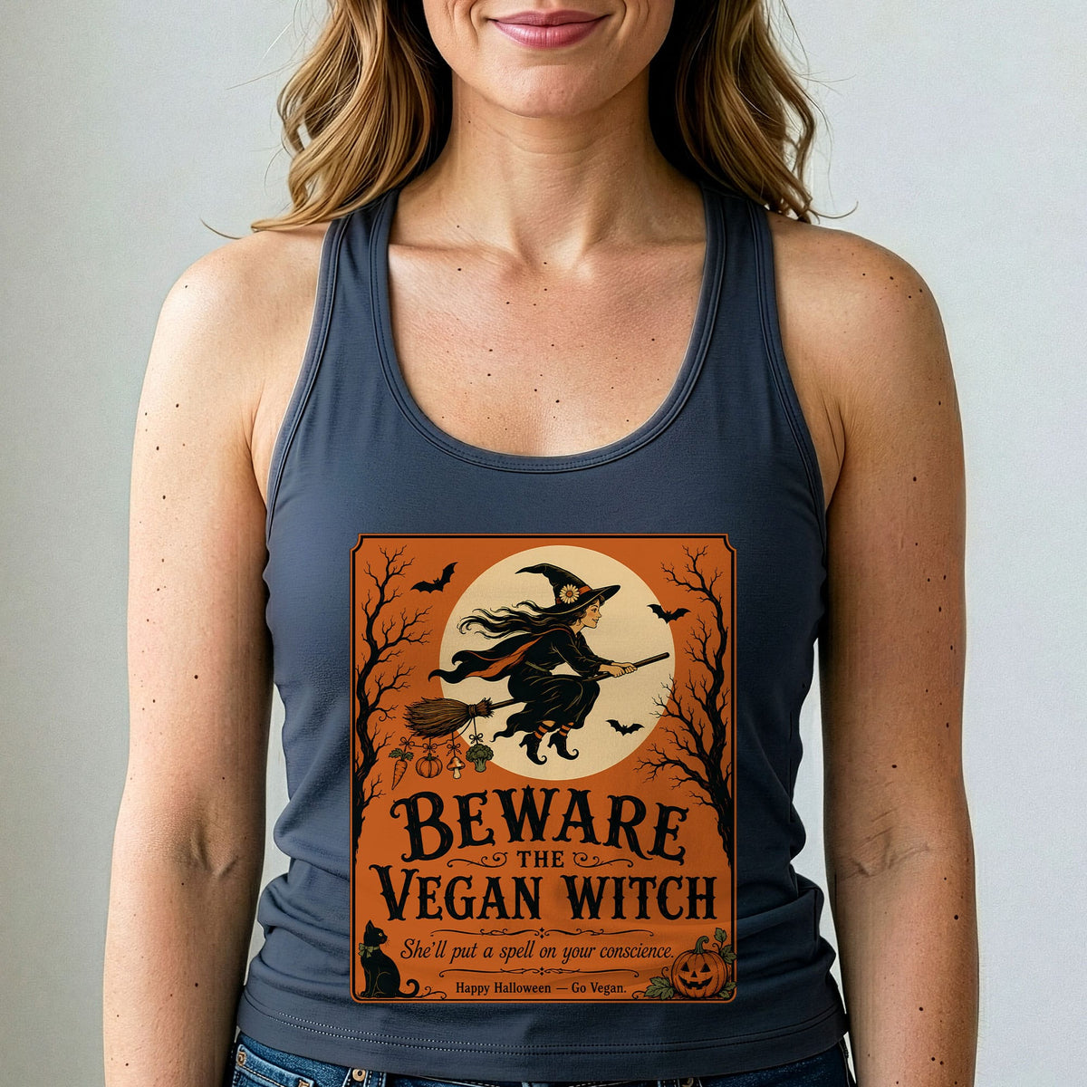 Beware the Vegan Witch Tank Top