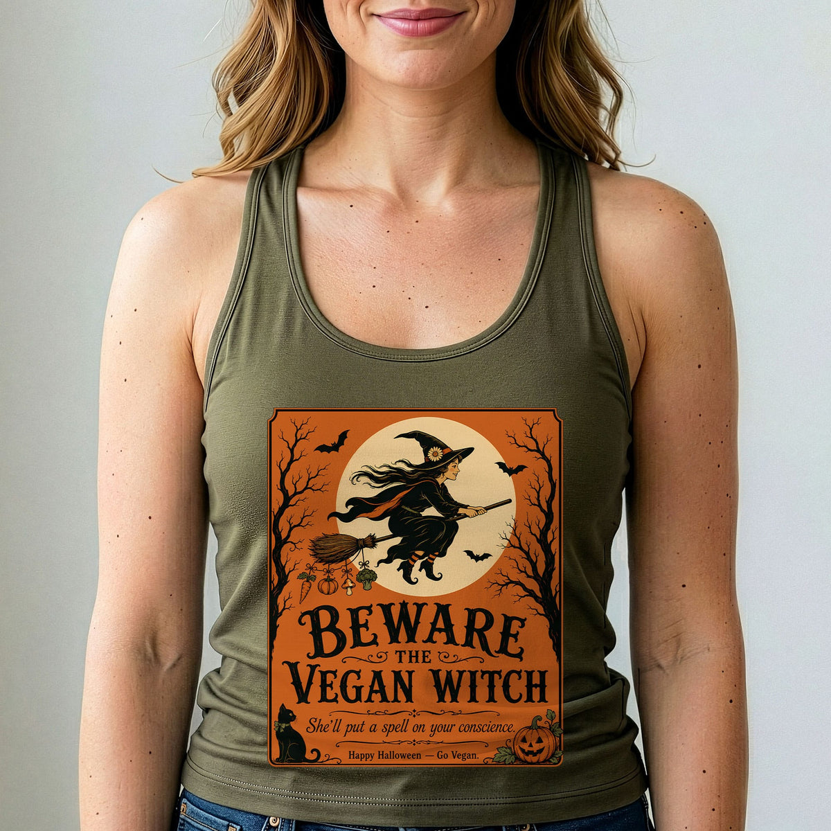 Beware the Vegan Witch Tank Top
