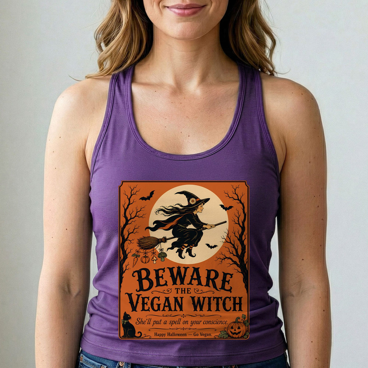 Beware the Vegan Witch Tank Top