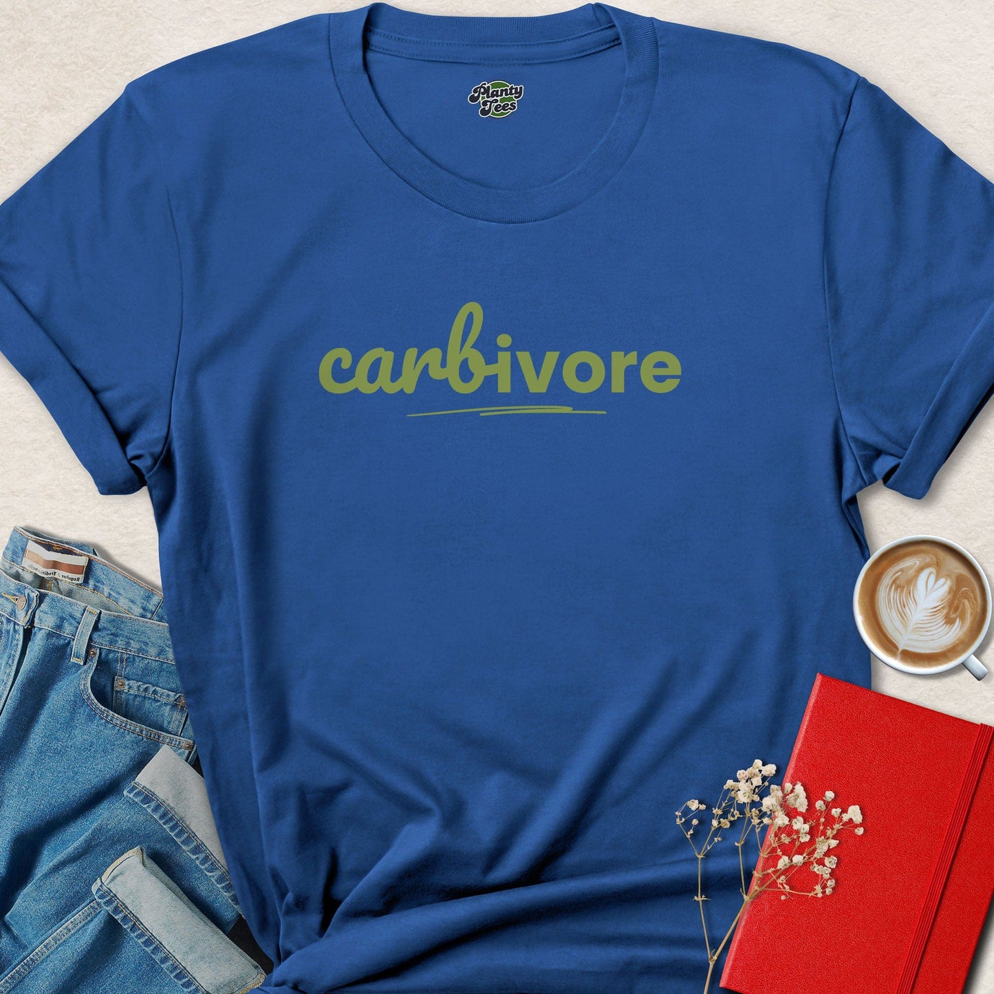 Carbivore Funny Vegan Shirt | Plant Based Humor Tee
