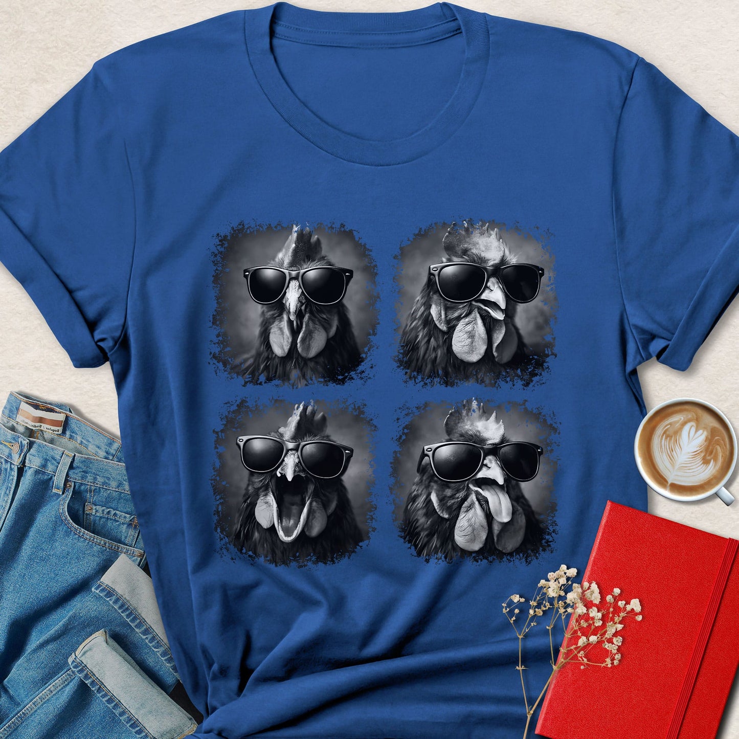 Funny Chicken Vegan Shirt Animal Lover Plant Based Graphic Tee