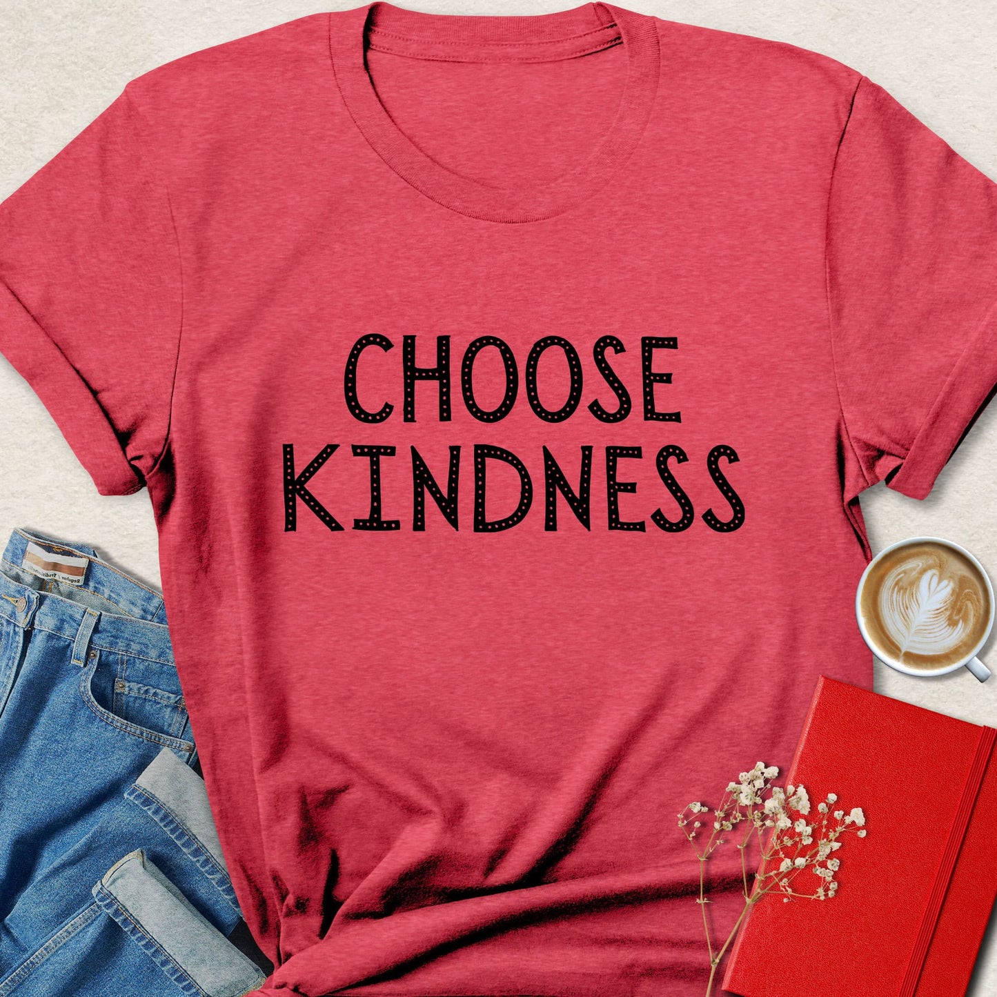 Choose Kindness Typography T-Shirt