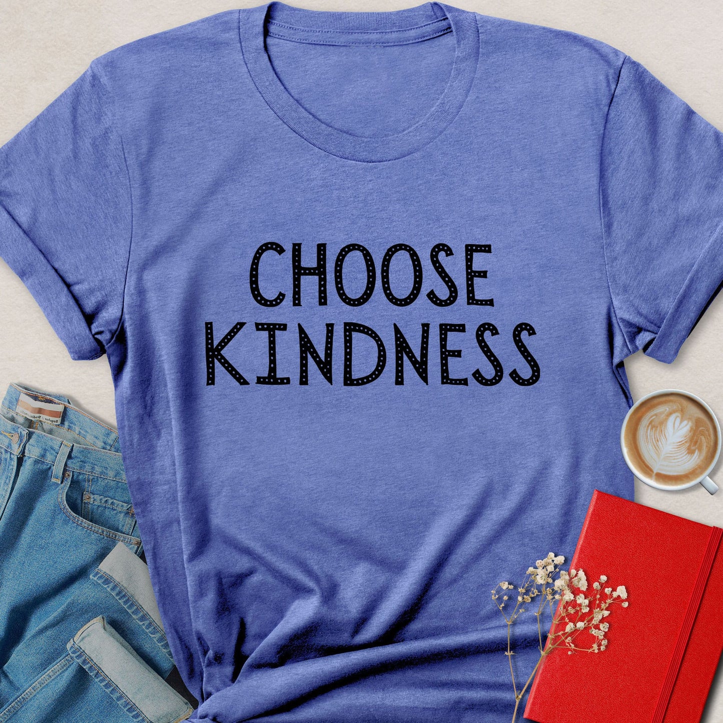 Choose Kindness Typography T-Shirt