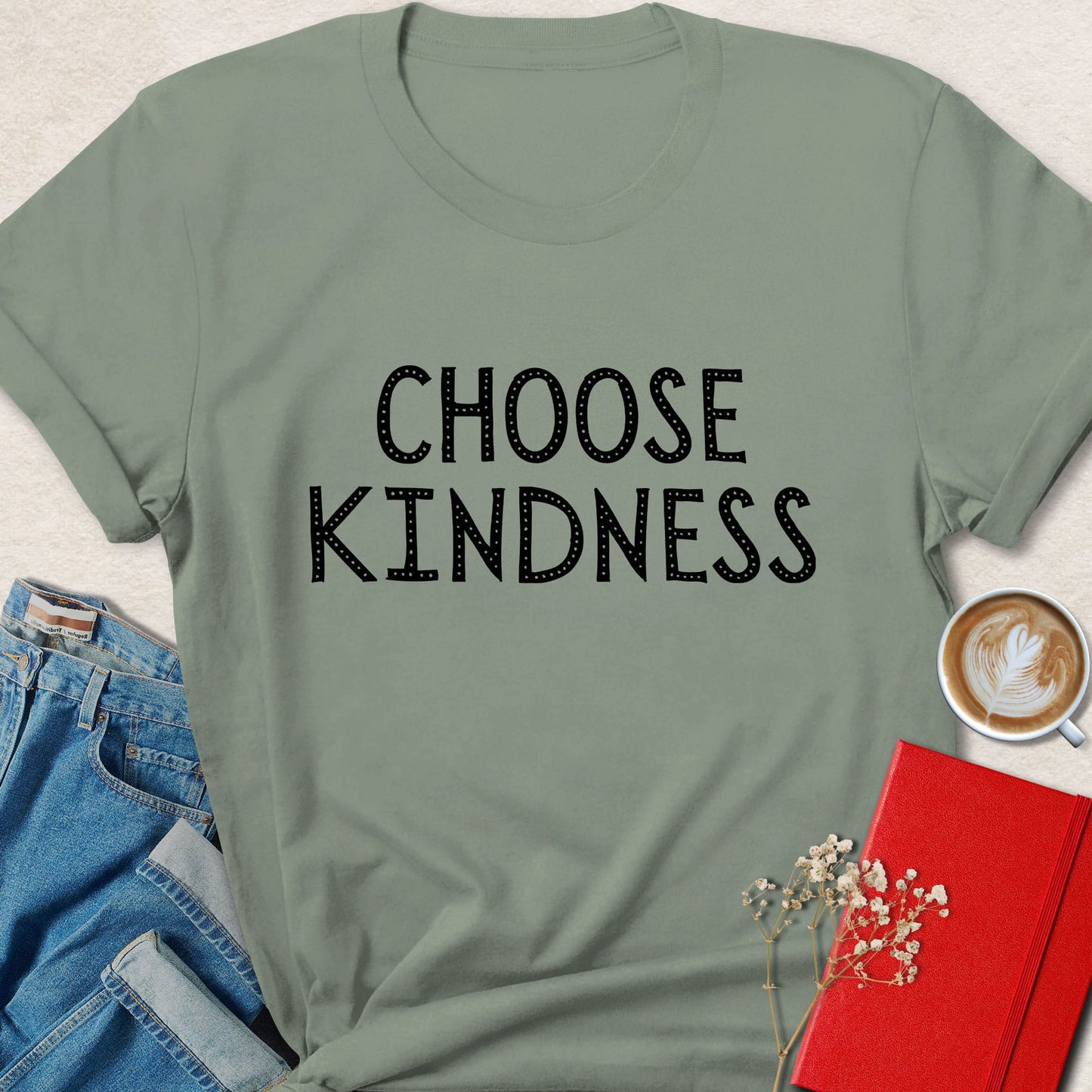 Choose Kindness Typography T-Shirt